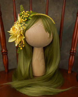 Opaska boczna Crazy Yellow