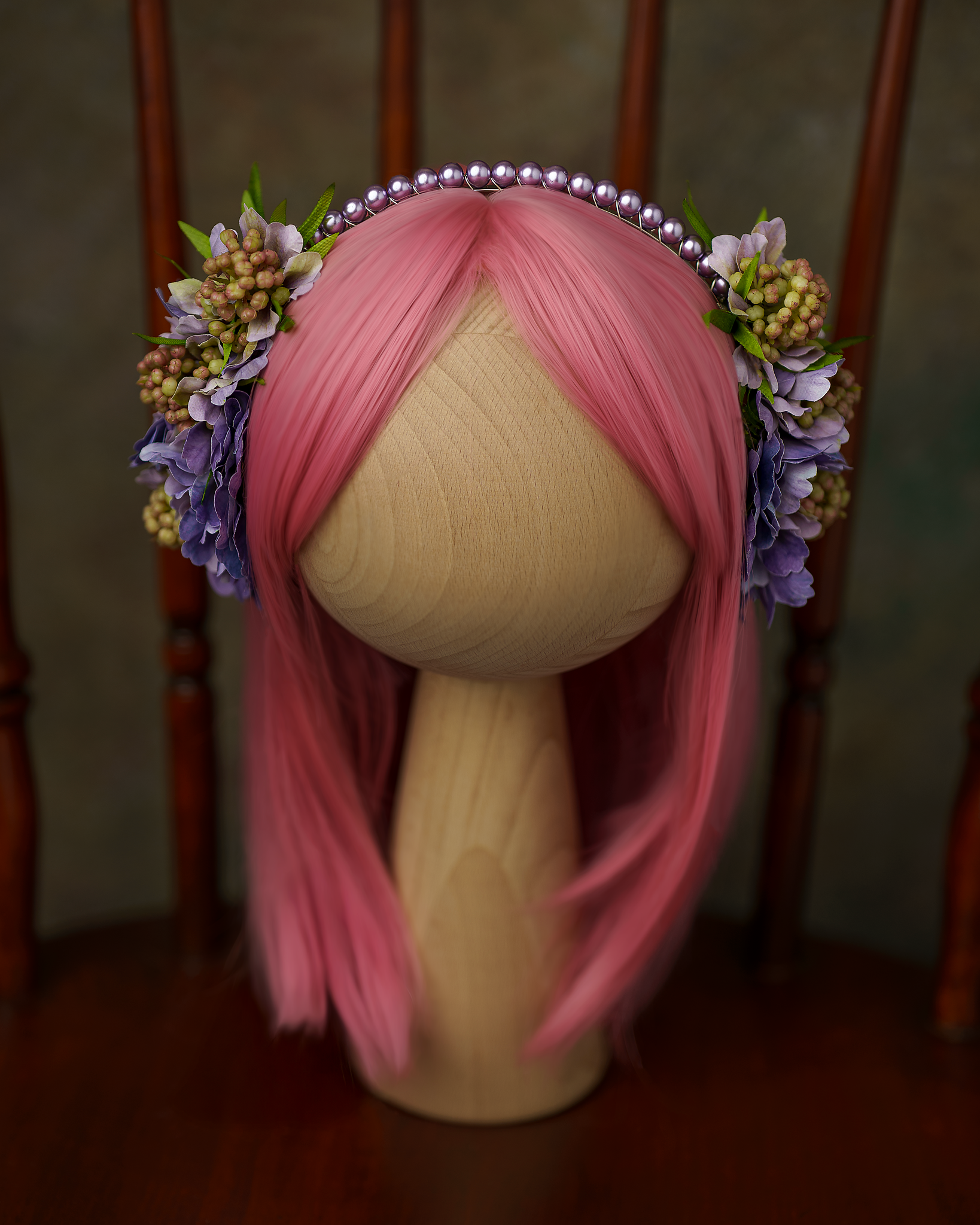 Opaska Floral Melody – Violet