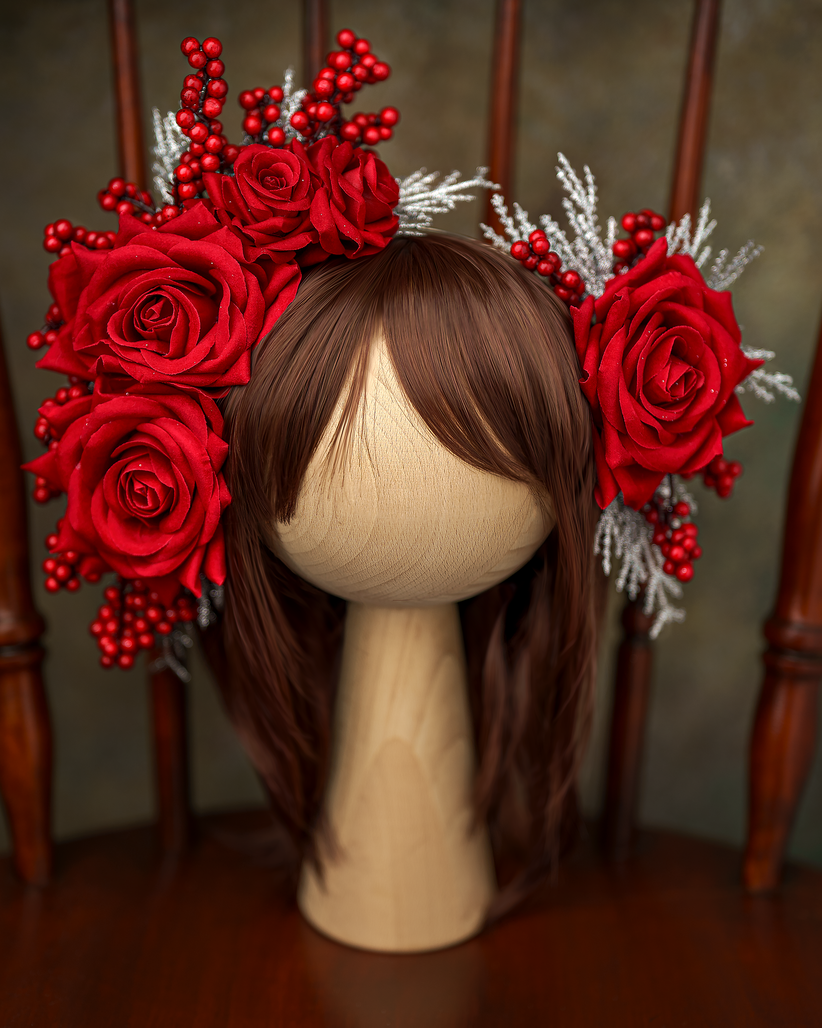 Opaska Silver Rose